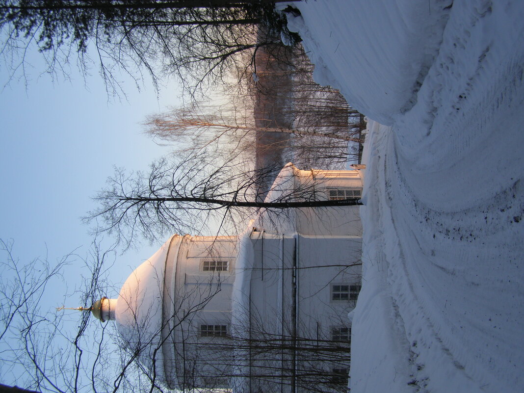 ц. Спаса Преображения ранним утром - Анна Воробьева