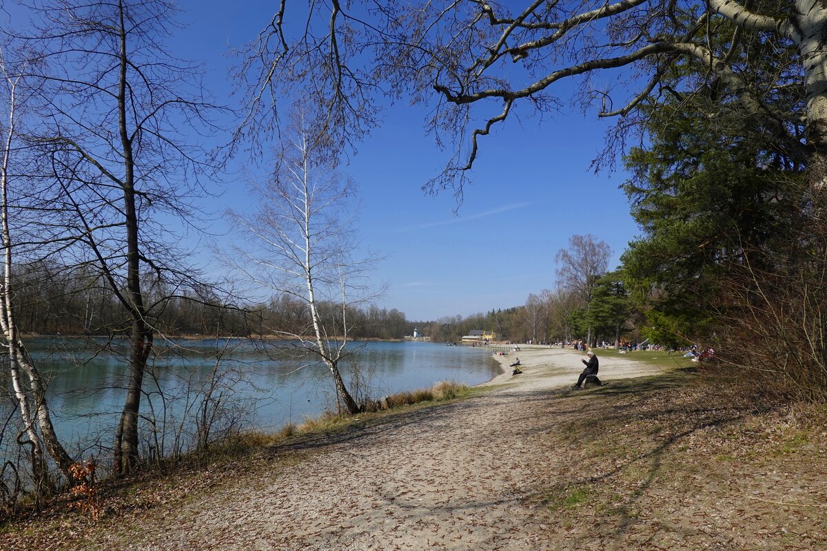Март на озере... - Галина 