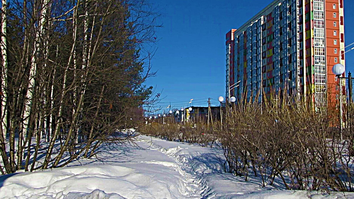 Март...Видл на сквер Победы и улицу Нефтяников! - Владимир 