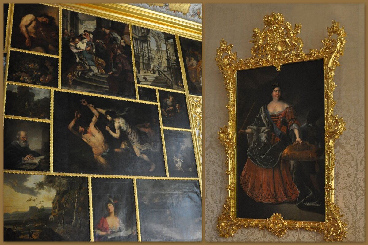 Портрет Екатерины I в Картинном зале Екатерининского дворца - Татьяна Машошина