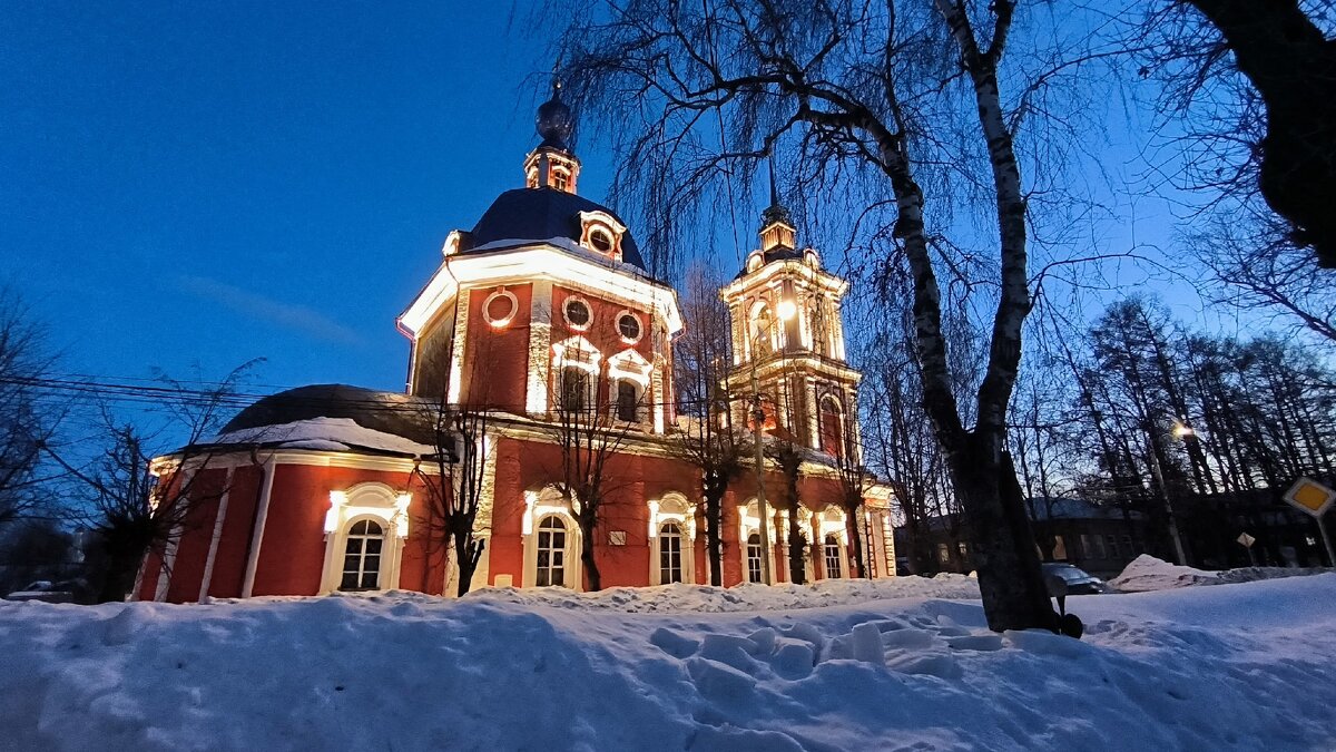 Покровская церковь с колокольней. - Ольга 