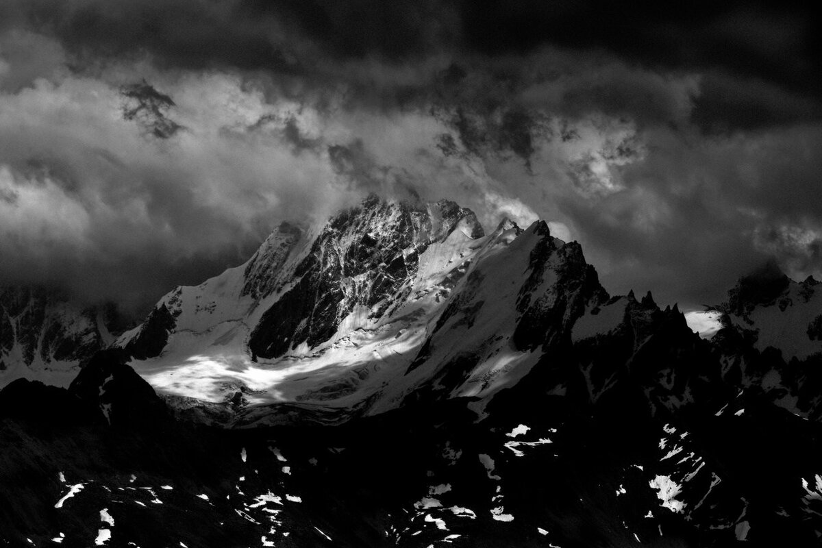Горная драма | Черно-белый пейзаж - Рамиль Газизов