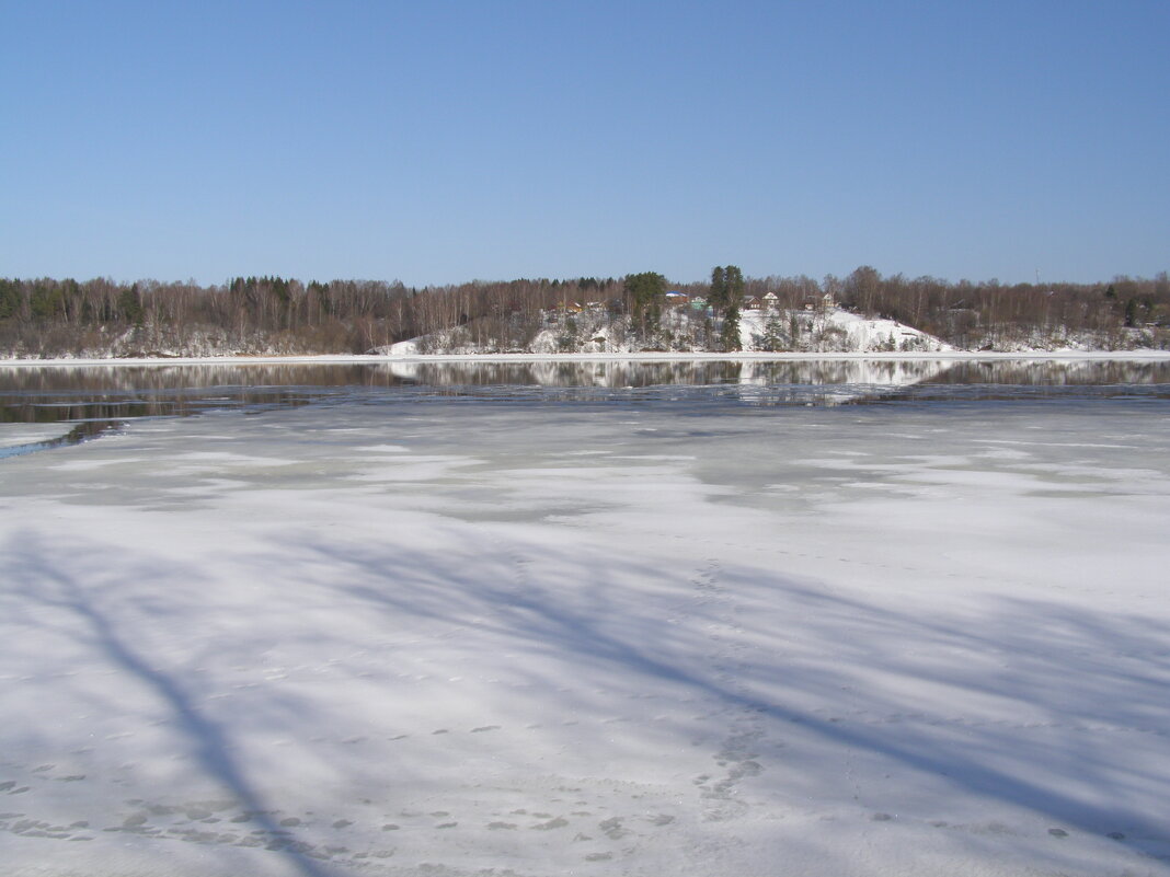река Волга. Март - Анна Воробьева