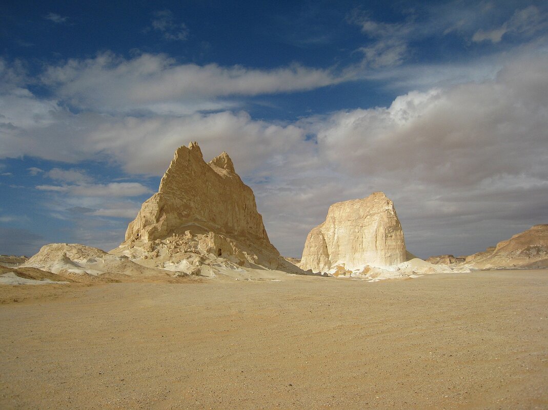Скалы египетской Белой пустыни. - unix (Илья Утропов)