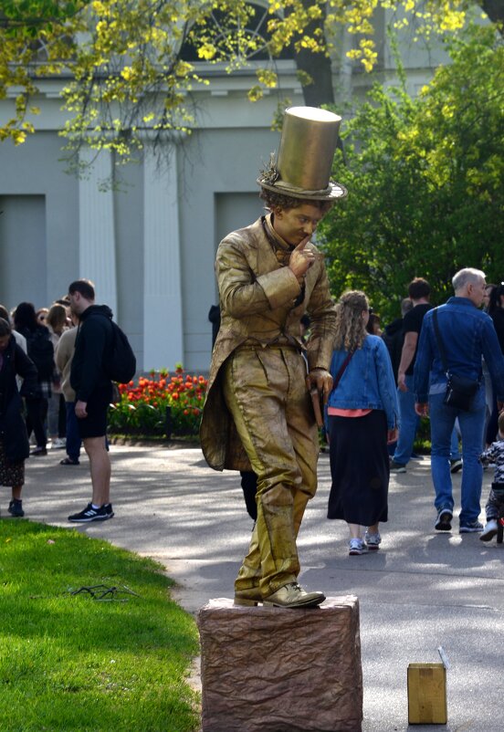 Живые скульптуры - Таня Фиалка