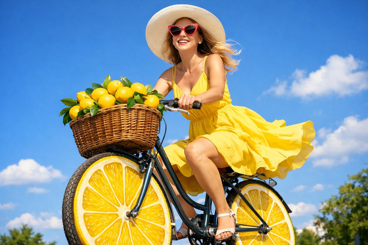 Лимонный велосипед - МАРИЯ ПОПОВА