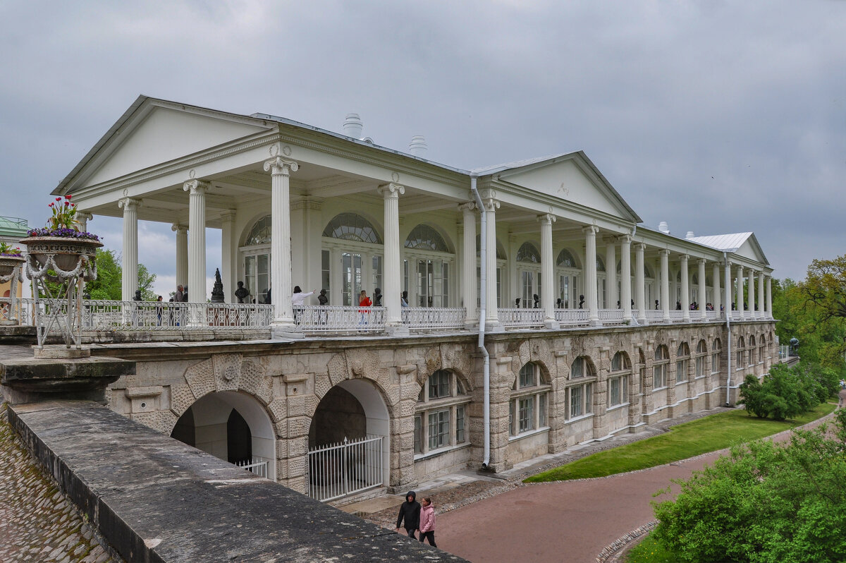 Вид с Пандуса на Камеронову галерею - Татьяна Машошина