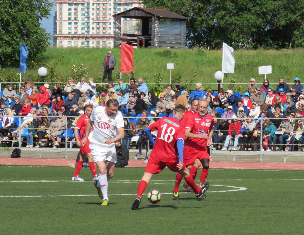 Матч ветеранов. 2018г - ИРЭН@ .