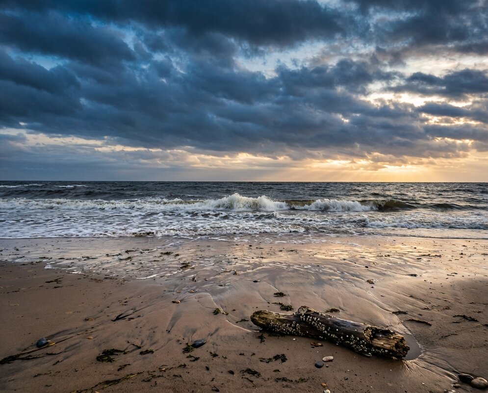 Тяжелые тучи над волной - Лилия 