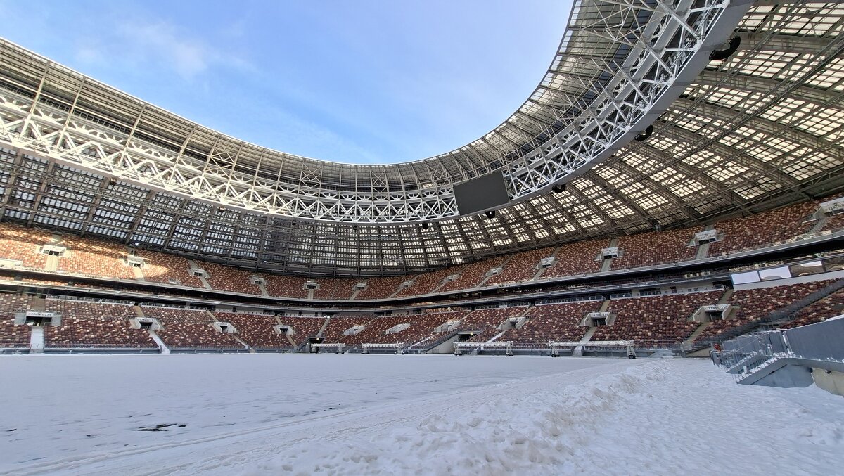 Лужники зимой - ИРЭН@ . Лужники зимой - ИРЭН@ .