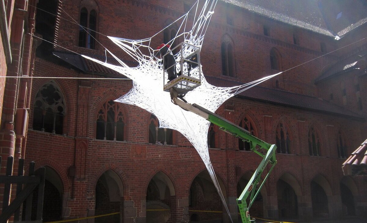 Ужас, ужас - громадный паучина зажрал мужика! - Gen Vel