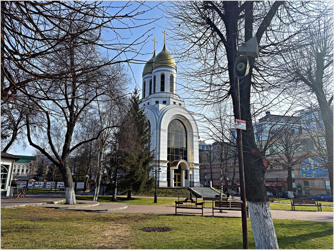 Часовня Святых благоверных князей Петра и Февронии. - Валерия Комова