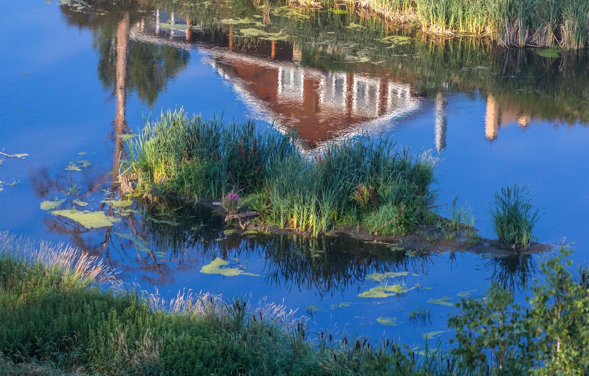 Река Миасс. Отражение. - Алексей Трухин