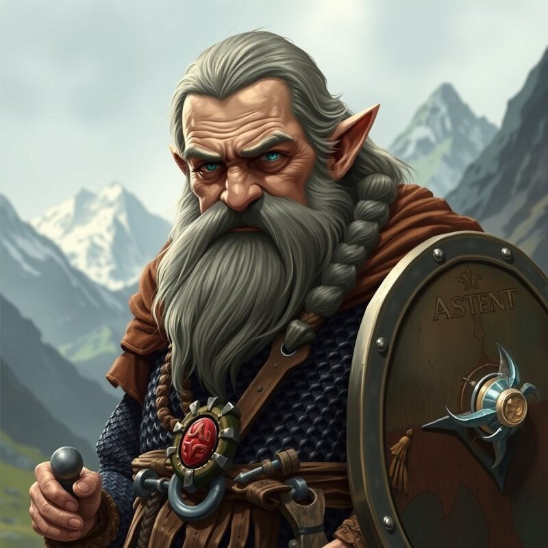 Воин жрец-дворф - СЕРГЕЙ ФИЛОЧКИН