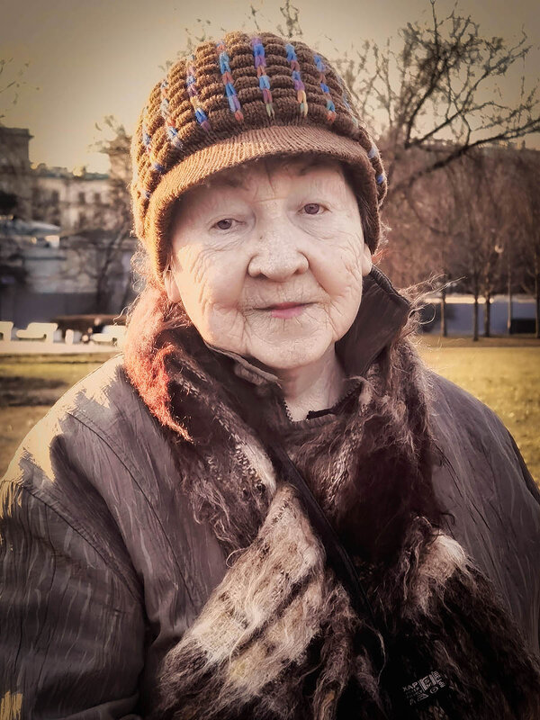 Портрет блокадницы Ленинграда. - Лилия *