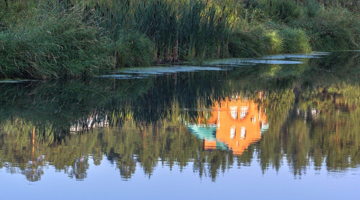 Река Миасс. Отражение. - Алексей Трухин