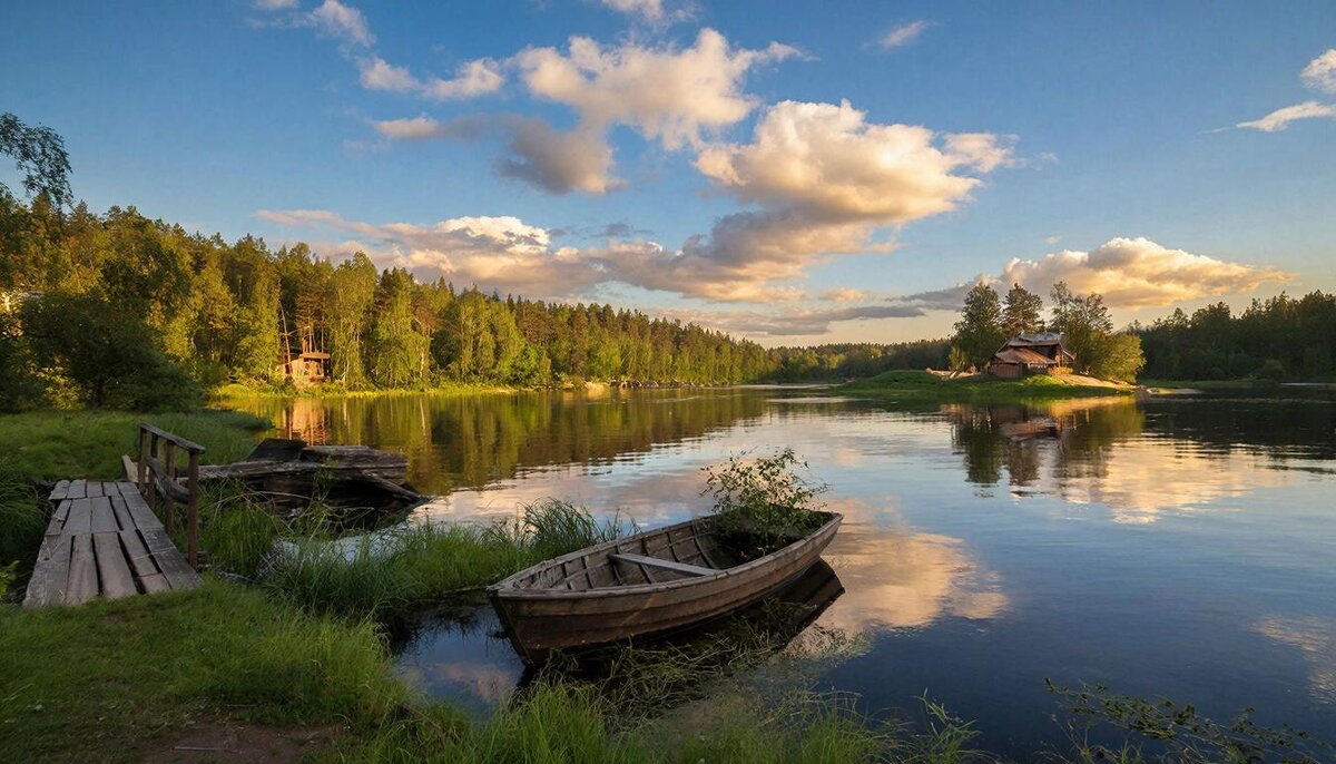 Лодочный причал - СЕРГЕЙ ФИЛОЧКИН