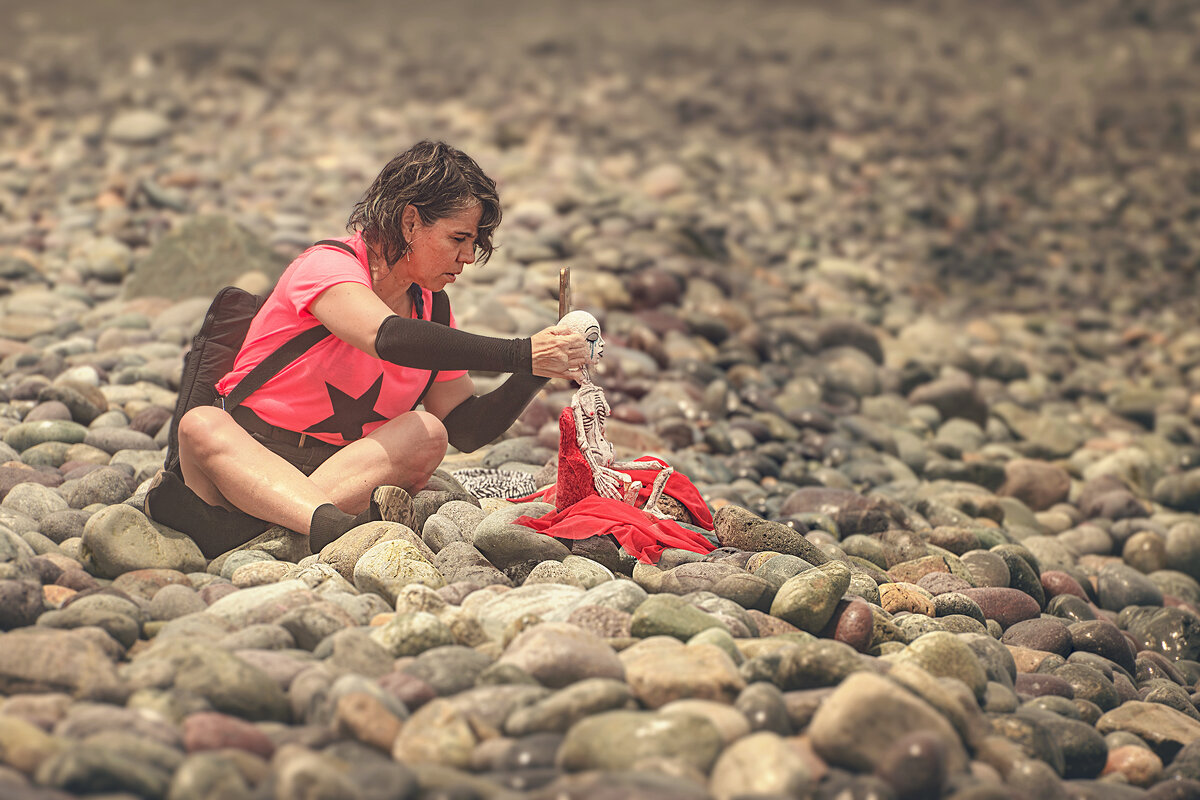 Творческий миг у кромки воды - Svetlana Galvez