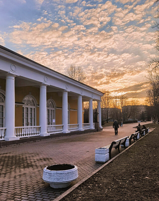 Парк Победы. Павильон шахматно - шашечный ( кинотеатр "Глобус") . - Лилия *