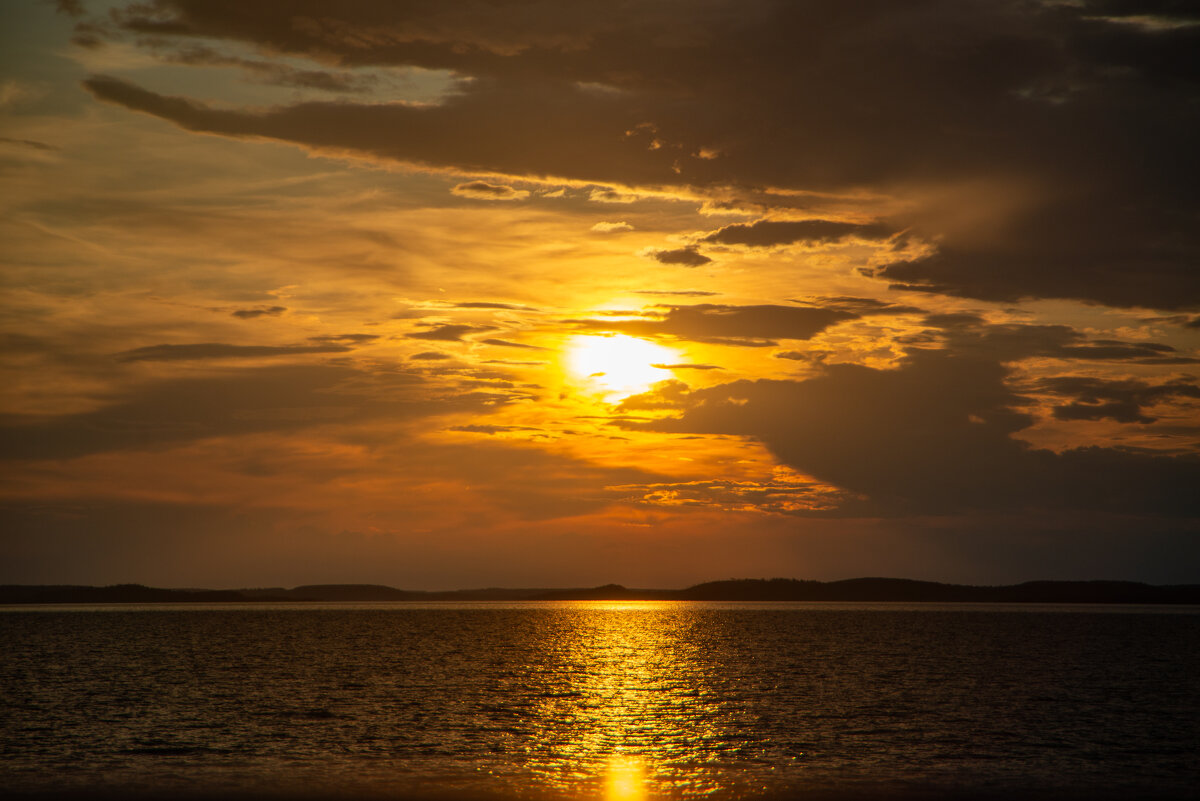 Закат на Лаладоге - Павел Серов Закат на Лаладоге - Павел Серов