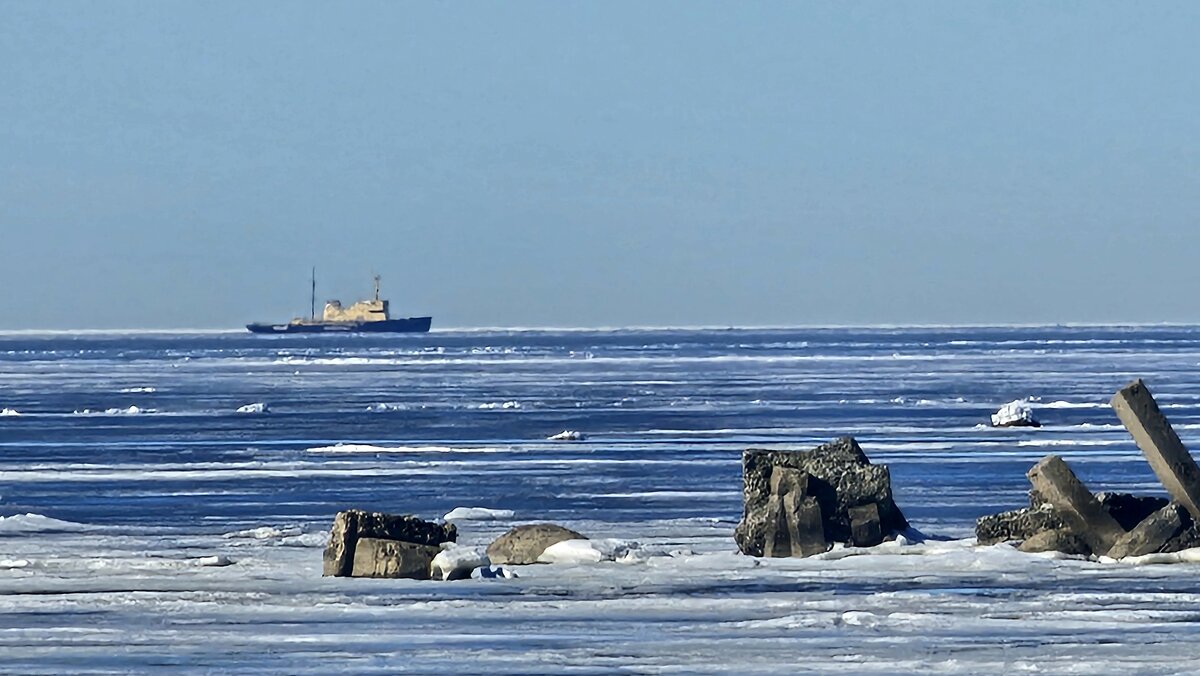 Ледокол во льдах Финского залива. - ast62 Ледокол во льдах Финского залива. - ast62
