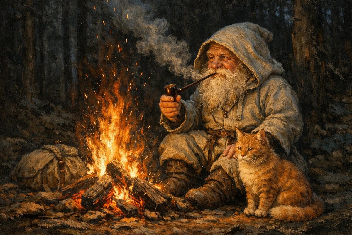 "У костра" - Денис Бочкарёв