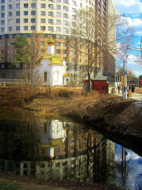..часовенка Святой Матроны Московской близ ж. д. станции Тайнинской.. - galalog galalog ..часовенка Святой Матроны Московской близ ж. д. станции Тайнинской.. - galalog galalog
