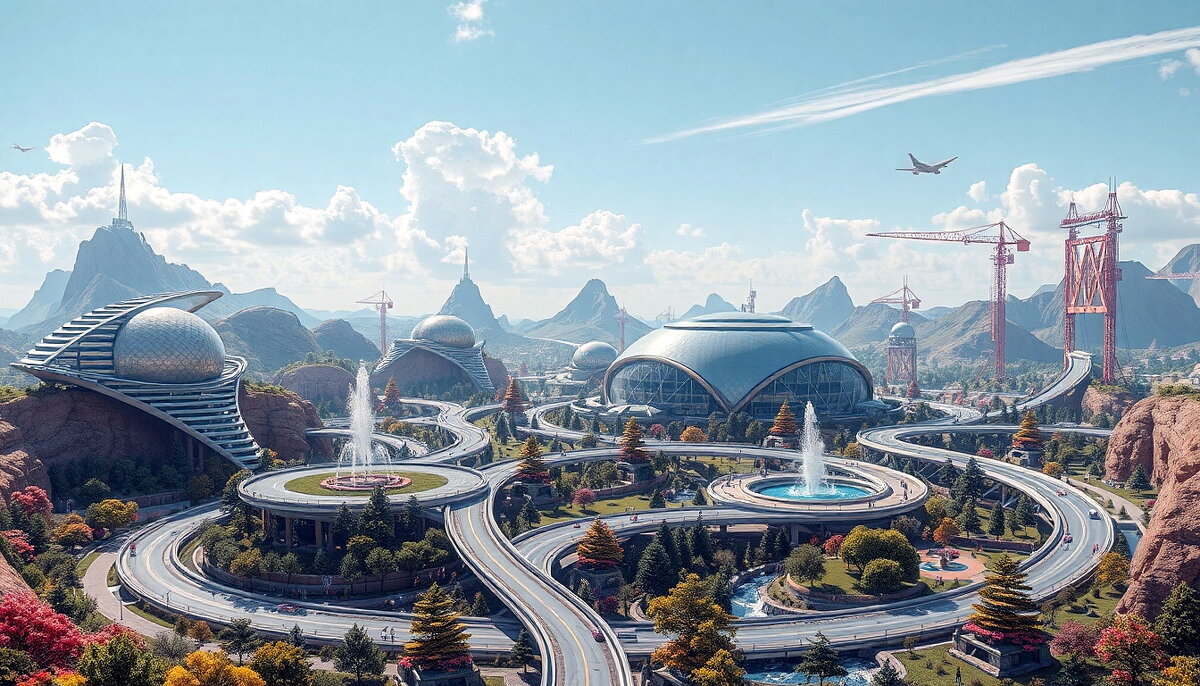 Проект. «Конец 21 века. Новые города ближайшего будущего» (18) - Игорь Питерский