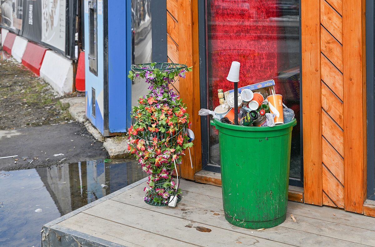 Декор  цветочный и мусорный - Валерий Иванович