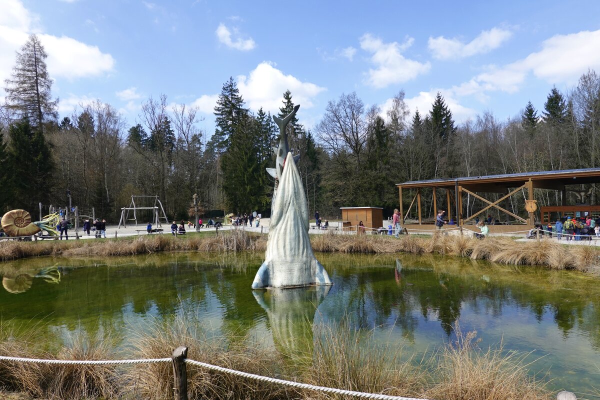 Динопарк в лесу, Ингольштадт, Германия - Галина 