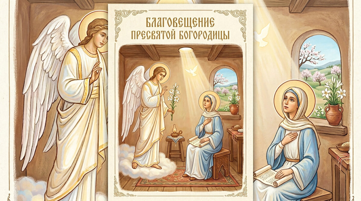 Благовещение. - Argaman Табашник