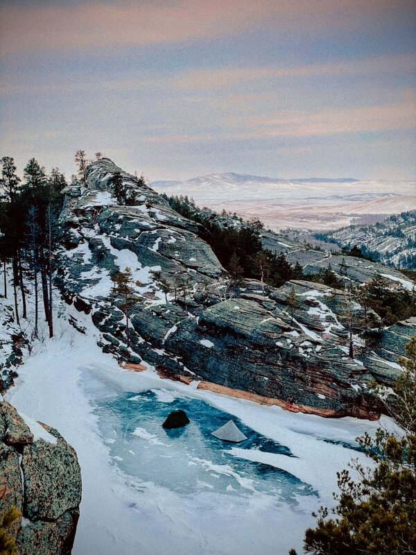 Горное озеро - Георгиевич 