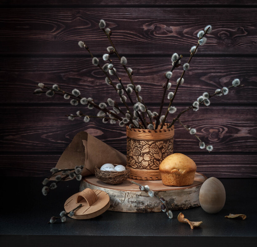 с вербой. - Анатолий Нецепляев