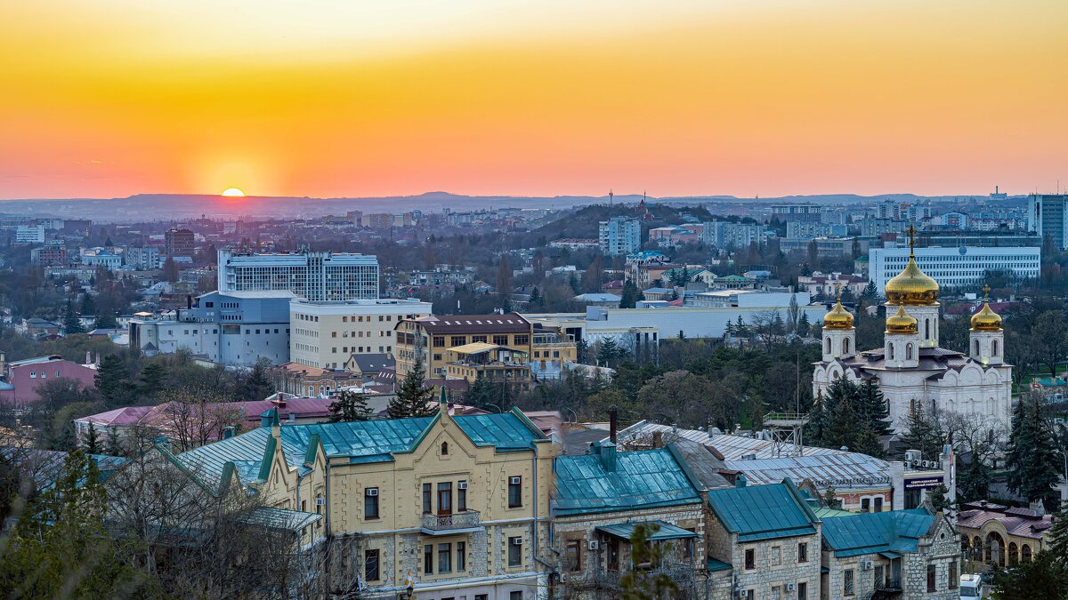Весна - закат над Пятигорском! - Вячеслав Назаренко