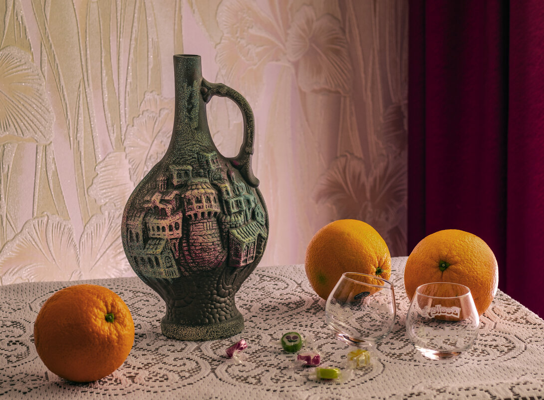 Вино и апельсины. - Николай 