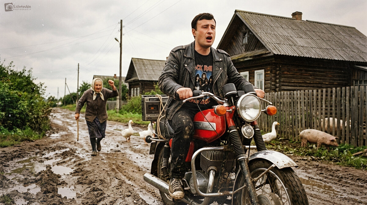 Мотоцикл и рок - Сергей Винтовкин