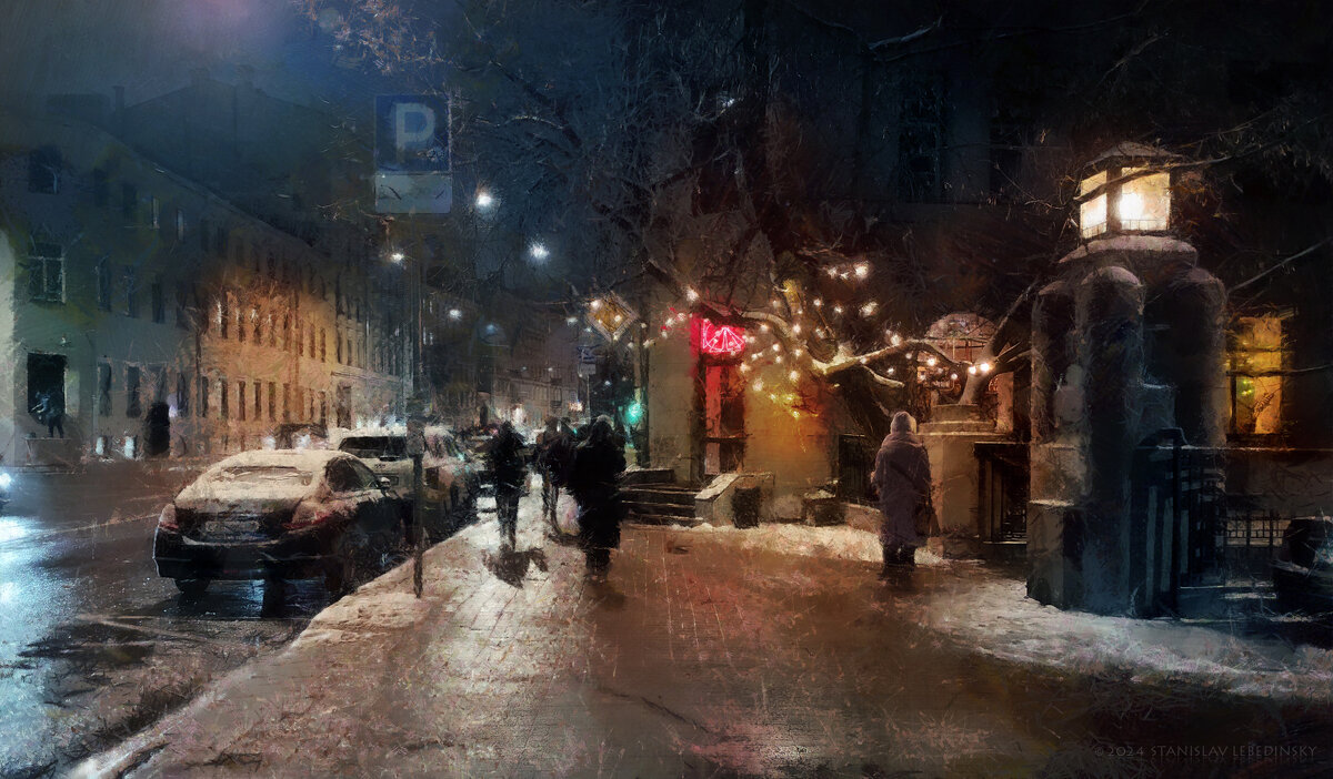 My magic Petersburg_04201_Греческий проспект - Станислав Лебединский