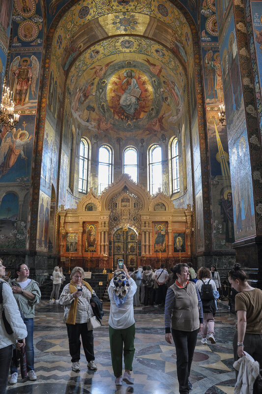 В Храме Воскресения Христова на Крови (Спас на Крови) - Татьяна Машошина