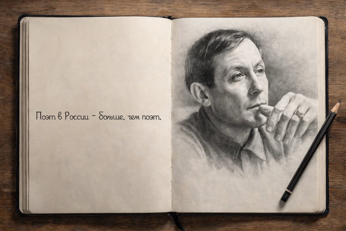 Поэт в России - больше, чем поэт. - Денис Бочкарёв
