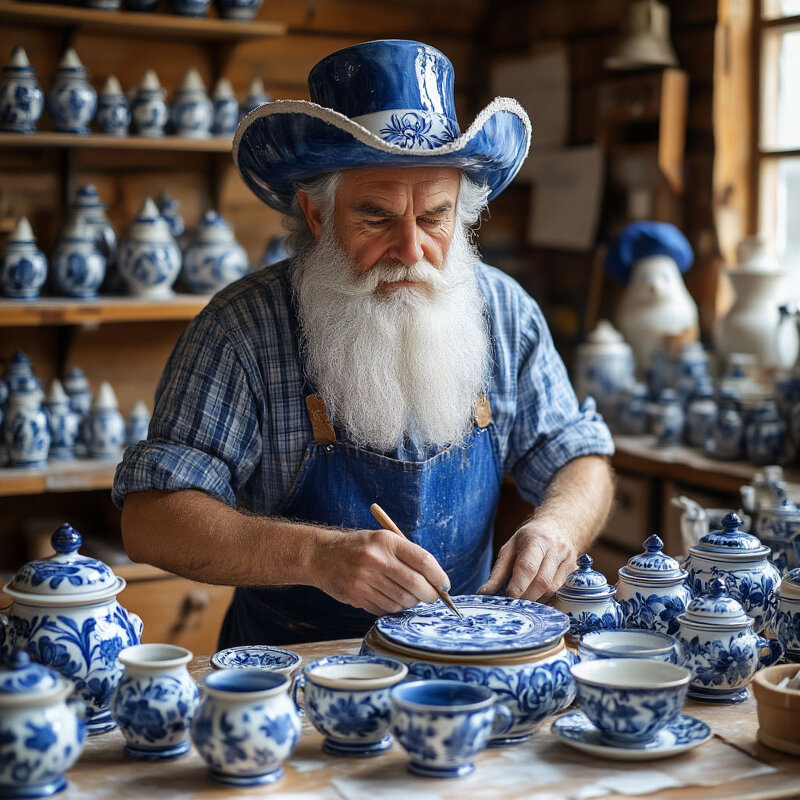 Леший в Гжели... - Михаил Елочкин