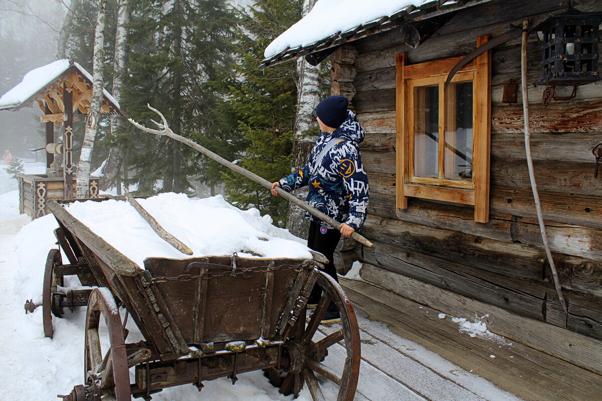 Амбар в Андреевской слободе - Татьяна Лютаева