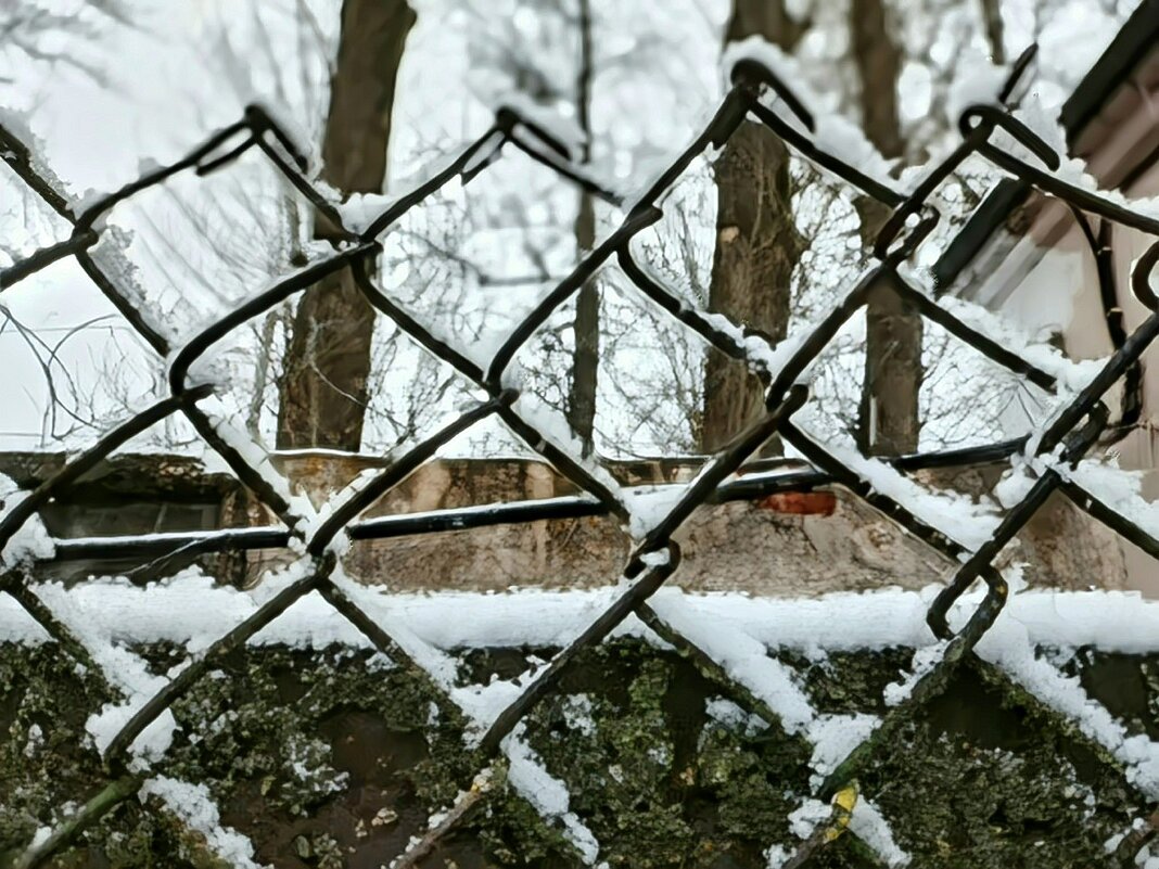 Снег не решетке - Михаил Столяров