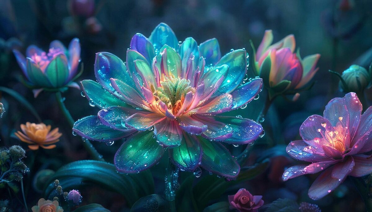 ИИ  ЦВЕТЫ - МАРИЯ ПОПОВА