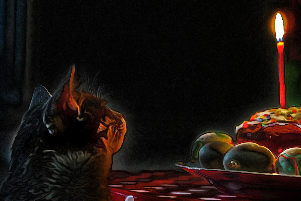 Пасхальный кот желает! - Vladimir Semenchukov