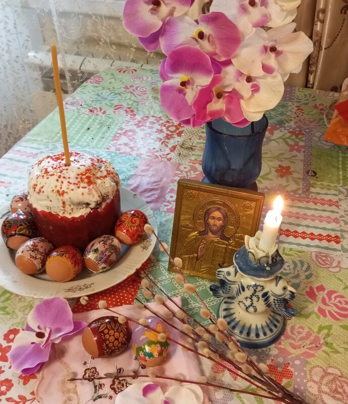 Счастливой Пасхи всем! - Елена Семигина Счастливой Пасхи всем! - Елена Семигина