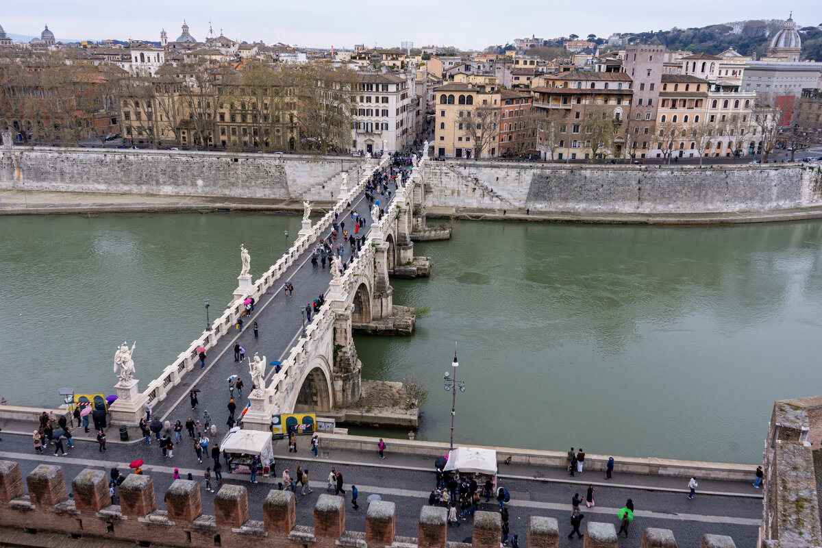 Рим вид на мост ангелов - Sergej 