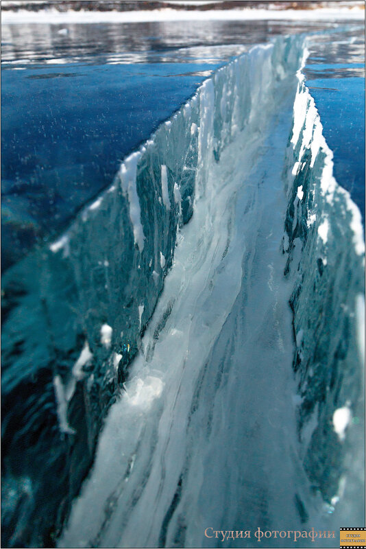 Трещина во льду - Студия фотографии