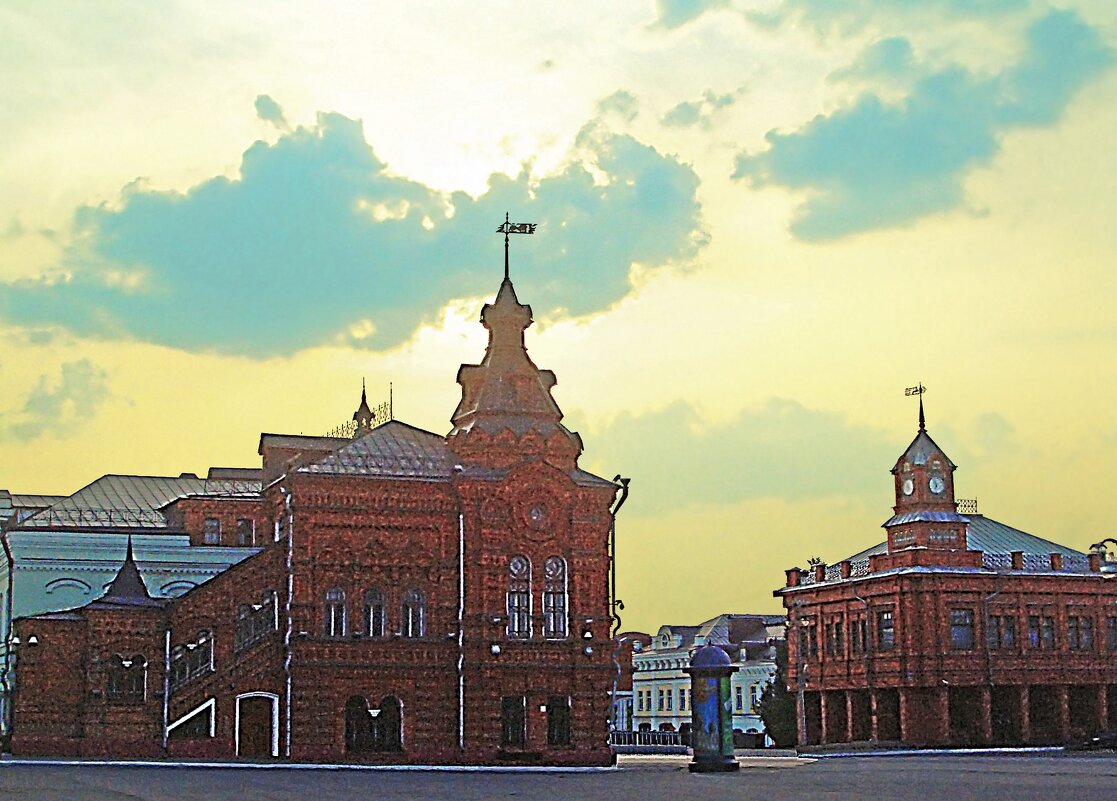 ЦЕНТРАЛЬНАЯ  ПЛОЩАДЬ - Русский Шах Гончар