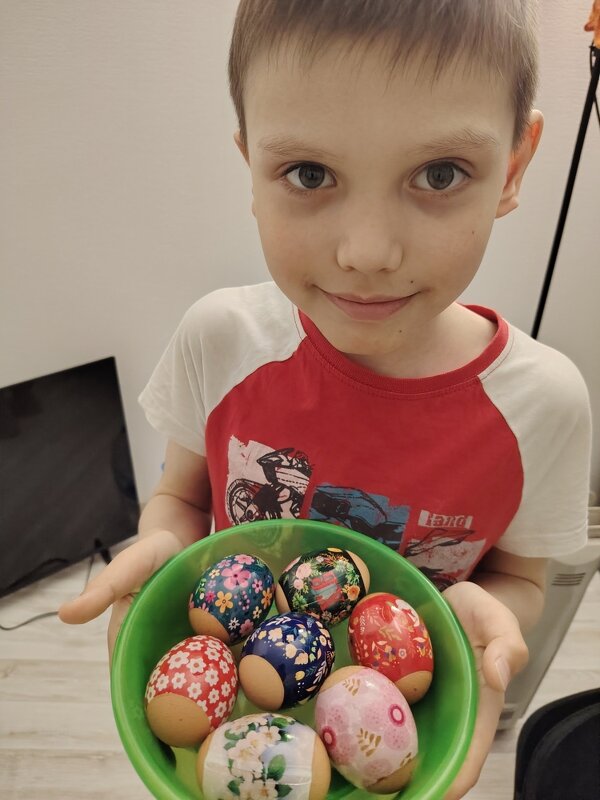 Внучок Деним...пасхальный - Владимир 