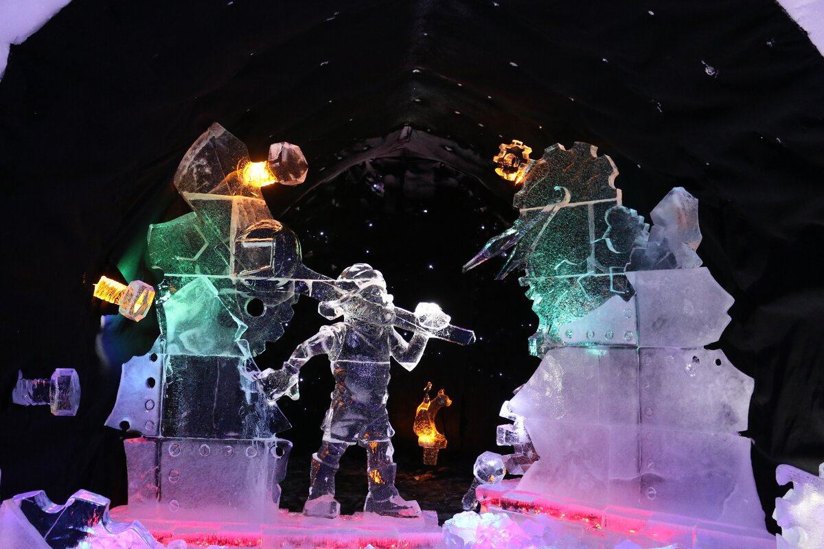 В интерьерах Снежной деревни - Ольга 